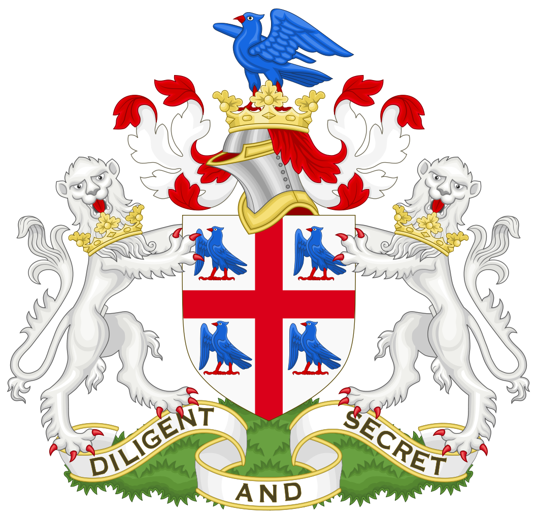 1058px Coat of Arms of the College of Arms.svg
